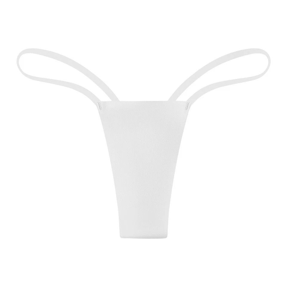 Paquete de 6 bragas de tanga micro tanga sin costuras cintura baja ropa interior calzoncillos para mujer Foto 2 de 4
