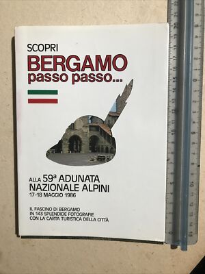 Bergamo Passo Passo alla 59° Adunata Alpini 1986, Grafik und Kunst 1986.