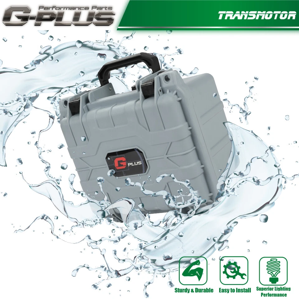 Gray 50 CT Graded Card Storage Box Travel Waterproof Case Slab Holder+Protector - Image 2 of 4