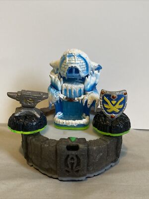 Skylanders Spyro's Adventure Lot Empire of Ice, Anvil Rain, Sky-Iron Shield