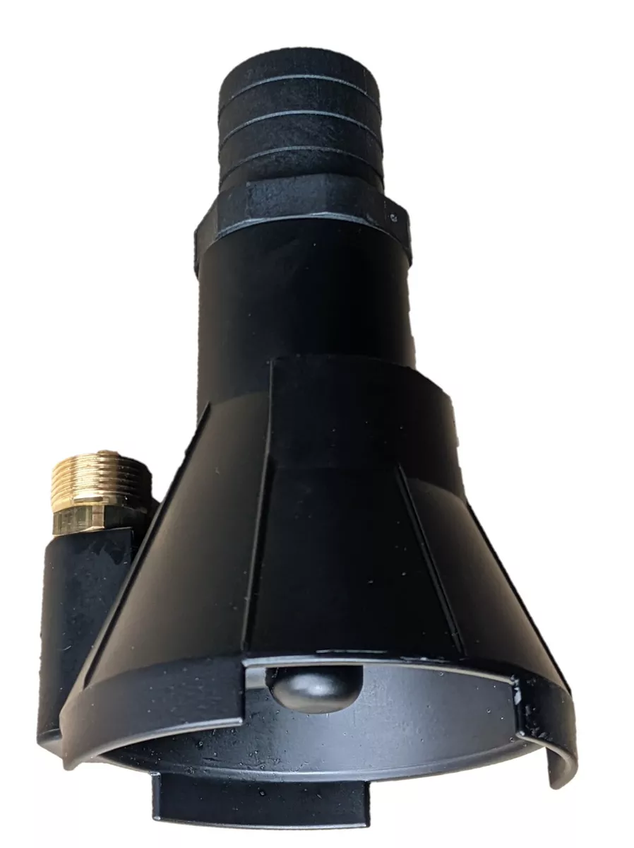 Hochdruck Trichter Teich,-Schlammsauger Mulmglocke DN38 M22 für 