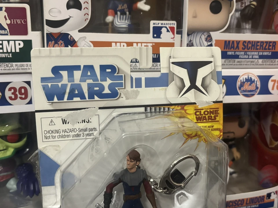 Star Wars Clone Wars - Figura Llavero Anakin Skywalker - Serie 1 - Nuevo Foto 2 de 4