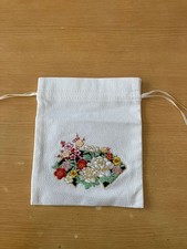 Japanese pattern drawstring bag