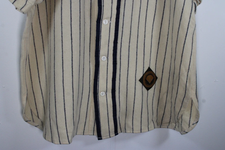 Camiseta deportiva Stall & Dean Ebbetsfield New York Knights película "The Natural" XL lana Foto 3 de 4