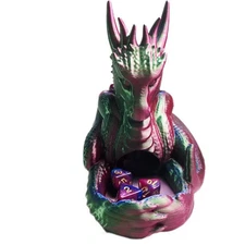 Massive Dragon Dice Tower D&D Dungeons & Dragons 3d Printed Dice Roller