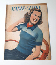Marie Claire - French Magazine - Rare Original WWII Edition - april 1941 Hermes