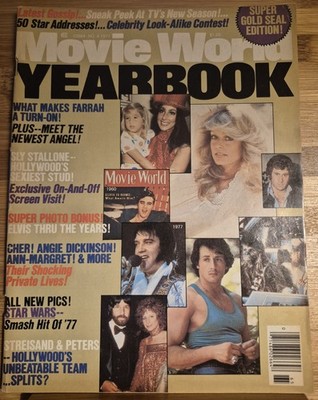 Movie World Yearbook No. 4 1977 Annual Movies & TV Celebrity English MPN 02664