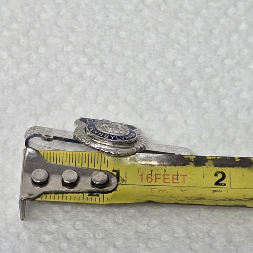 Pennsylvania State Police Trooper Vintage Tie Bar Clip cop sheriff law agent - Picture 7 of 7