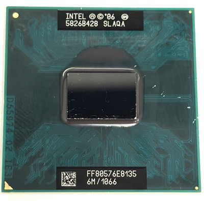 Intel Core 2 Duo E8135 2.4GHz SLAQA Socket P Mobile Laptop CPU Tested