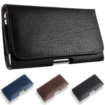 For Apple iPhone 14/14 Pro/14+/14 Pro Max 5G Leather Pouch Case Protective Cover