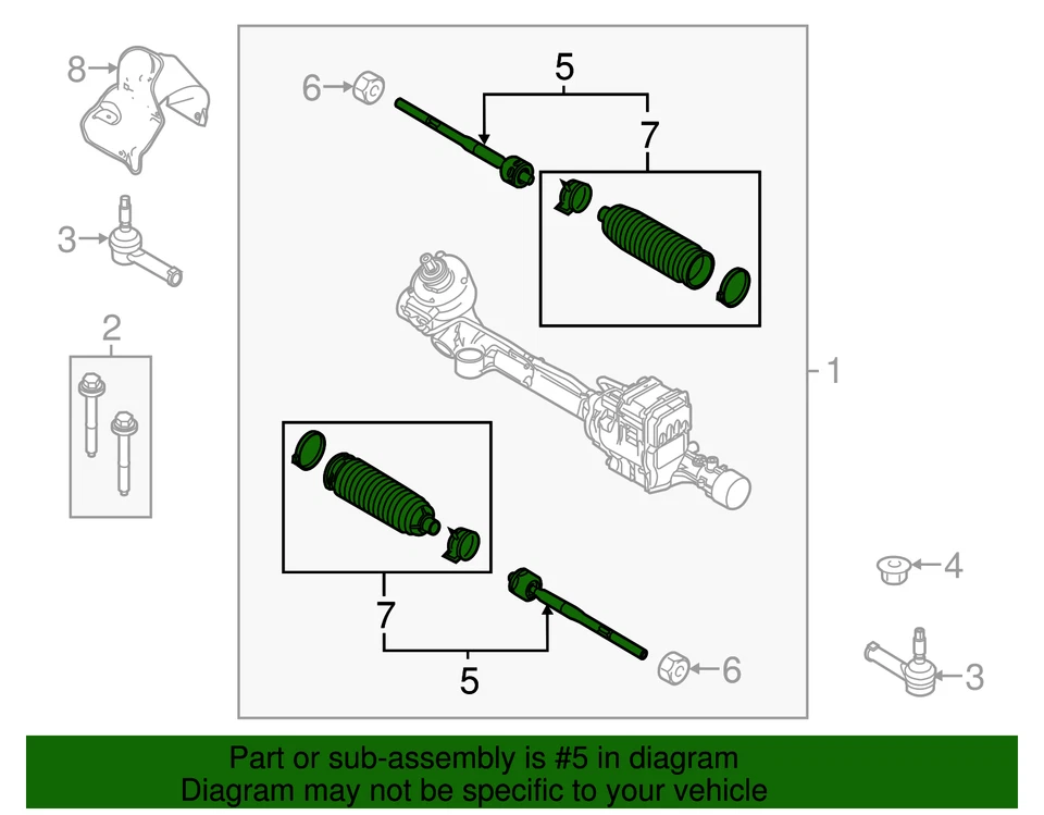 Barra de amarre interior original Ford 2010-2016 DG1Z-3280-A Foto 2 de 4