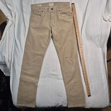 TODD SNYDER CORDUROY PANTS BEIGE 30x32 SLIM