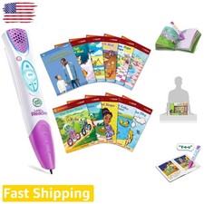 Interactive LeapReader System Pink Learn-to-Read 10 Books Mega Pack