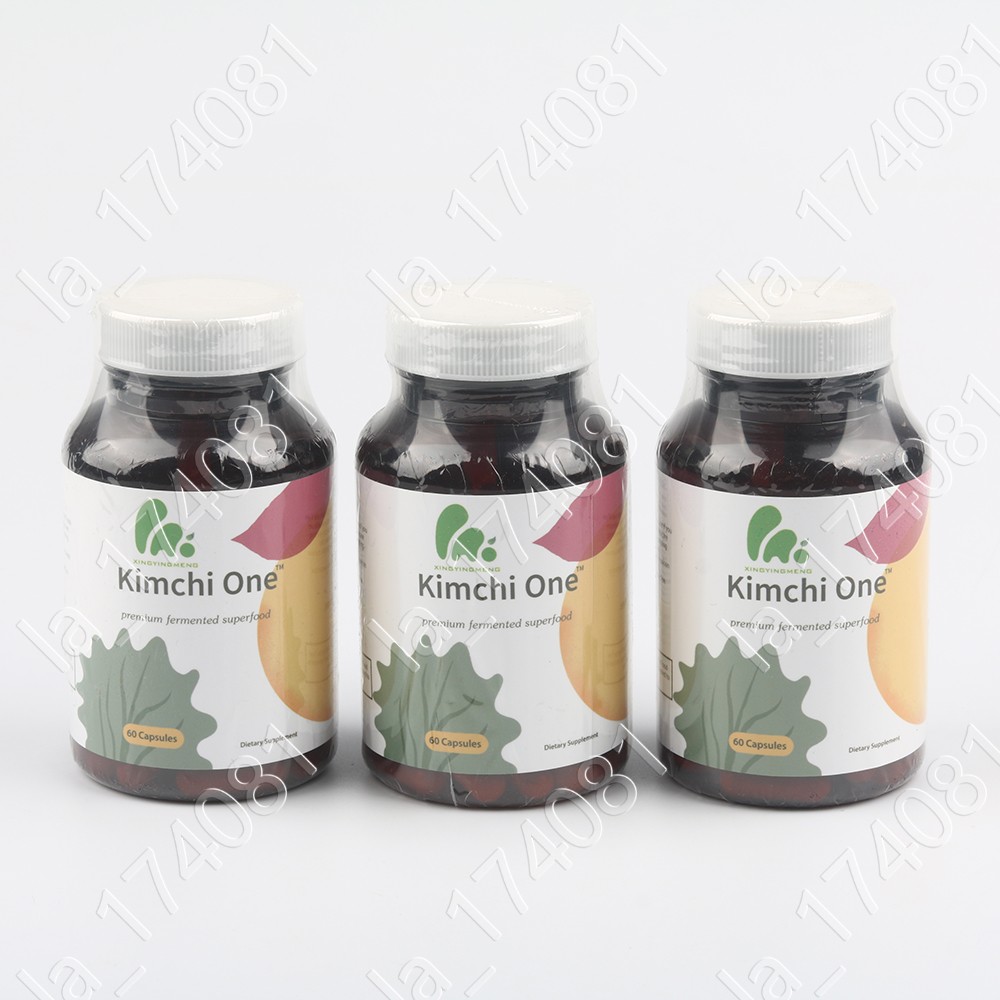 kimchi glutathione 1-3 pack Kimchi One Premium Fermented Superfood – 60 Capsules US-Free  delivery