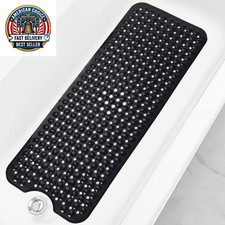Bathtub and Shower Mats, 40X16 Inch Extra Large Non Slip Soft Bath Tub Mat with