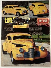 1977 Hot Rod Gallery Low Life Print Ad Jim Evans 1940 Chevrolet 1977 Hot Rod Gallery Low Life Print Ad Jim Evans 1940 Chevrolet