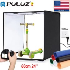 US PULUZ Portable 60cm 24'' Light Box Photography Large Studio Light Box Tents