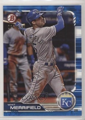 2019 Bowman Blue 26/150 Whit Merrifield #45 7fv