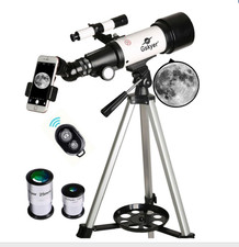 Gskyer Telescope 70mm Aperture 400mm AZ Mount Astronomical Refracting w Remote