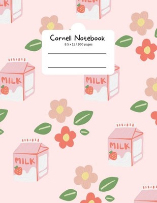 Cornell Notebook for Students - pink milk theme