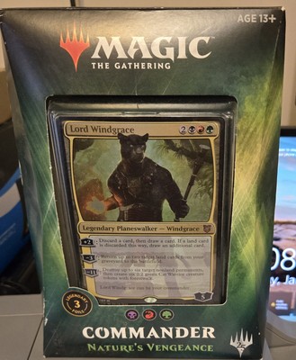 MTG Commander Deck: Nature's Vengeance Deck