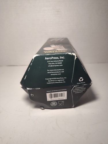 85276082523 AeroPress Go Plus Coffee Maker with cup Cream AeroPress NEW OPEN BOX - Picture 5 of 5