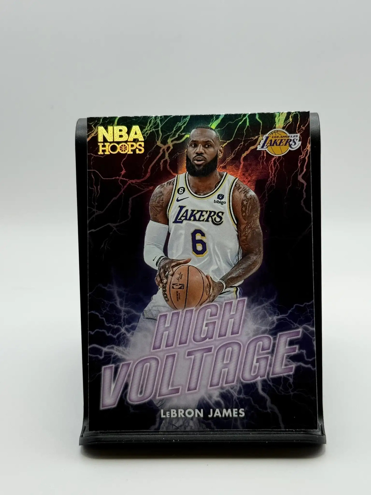 2023-2024 Panini Hoops Lebron James #7 High Voltage
