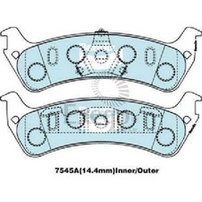 Bendix Heavy Duty Brake Pad Set DB2171 HD