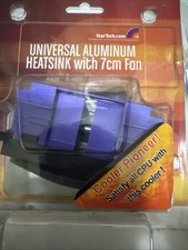 Universal Aluminium Heatsink With 7cm Fan/Intel  AMD Compatible