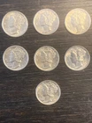 Lot of 7 Mercury Dimes - Every year from 1938 to 1944 - Silver Coins