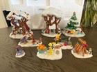 Disney Winnie The Pooh Christmas In The Hundred Acre Wood Set