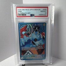 Bandai One Piece Jinbe Leader Alt Art Foil OP14-EB04 040 EN PSA 10