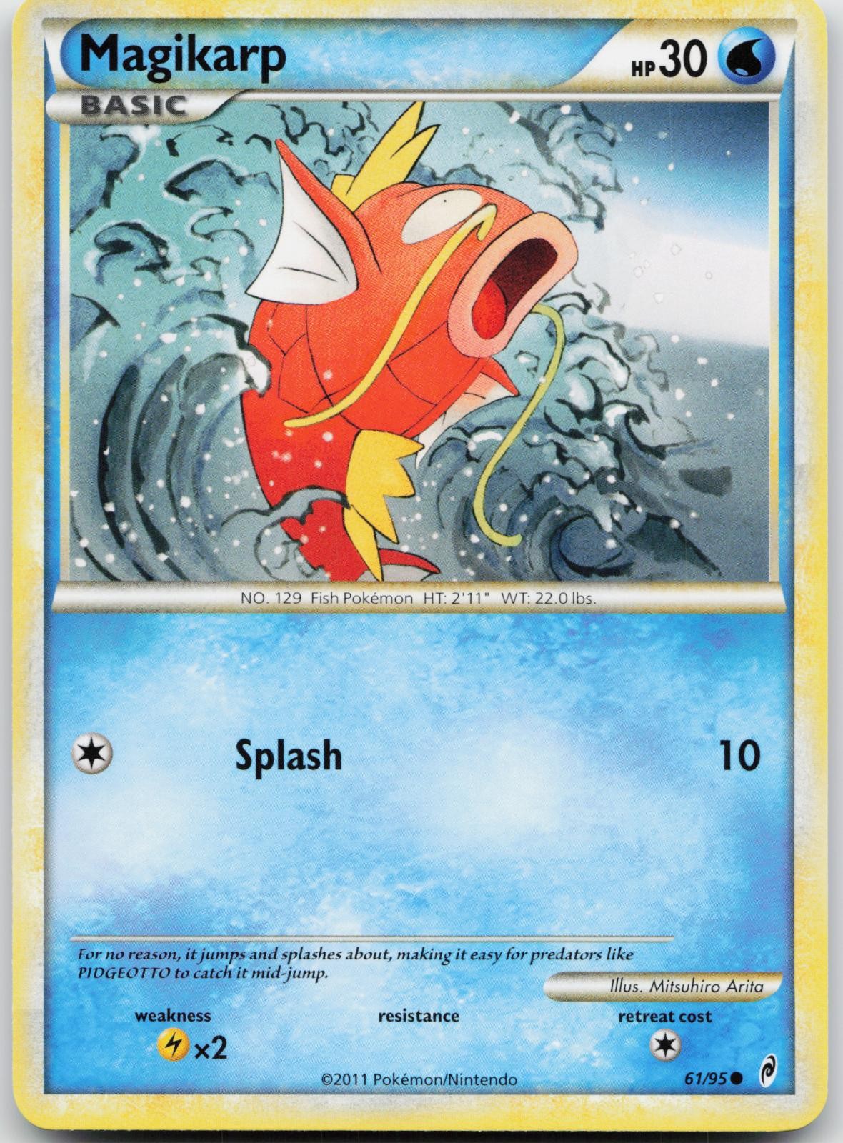 Magikarp 61/95 Common Call of Legends Pokemon Near Mint
