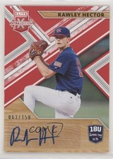 2019 Elite Extra Edition 18U National Team Signatures Red Rawley Hector Auto n1u