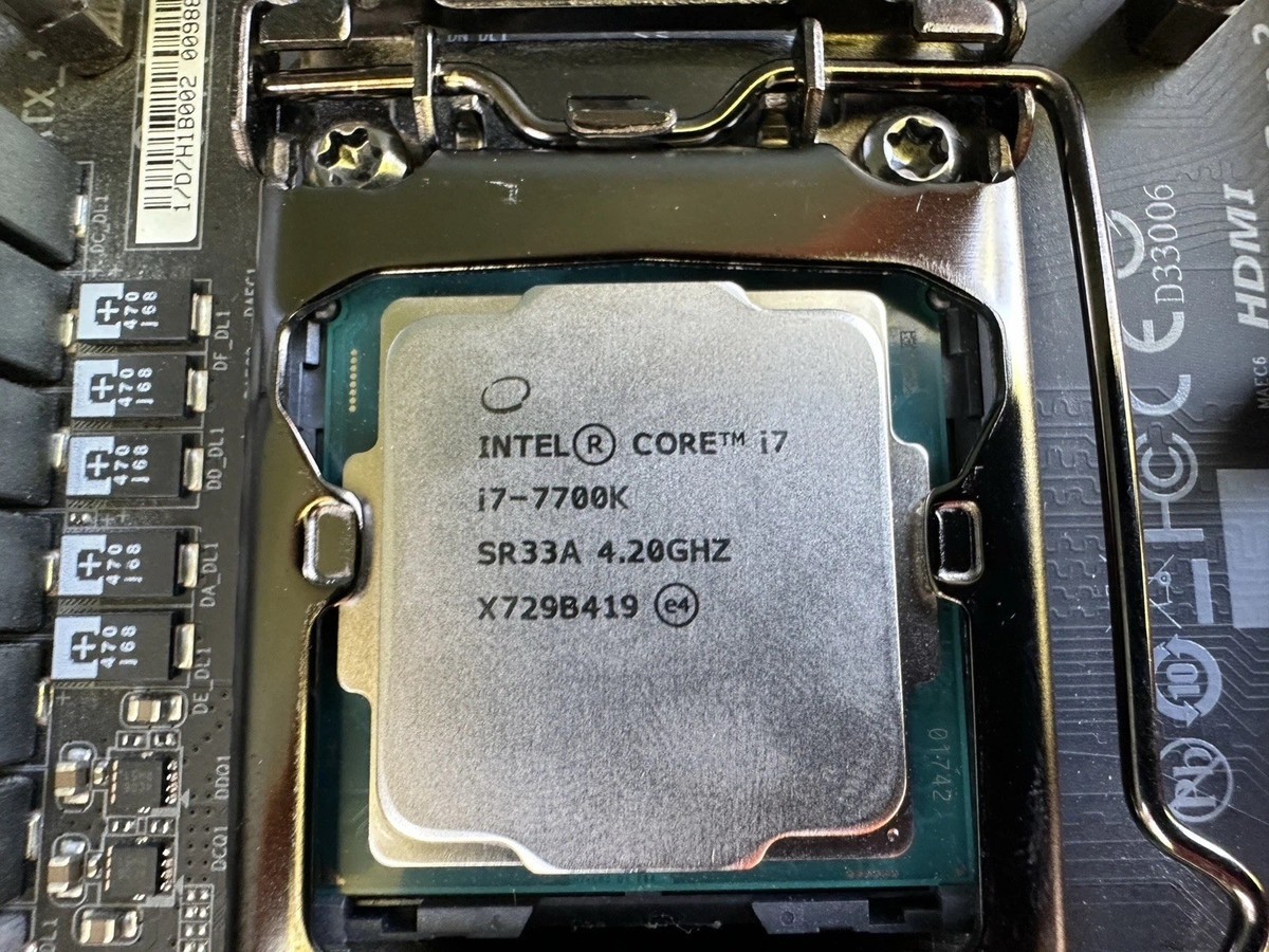 Motherboard Combo Gigabyte GA-Z270N-Gaming 5 With Intel I7