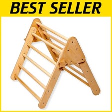Montessori Wooden Climbing Triangle for Kids