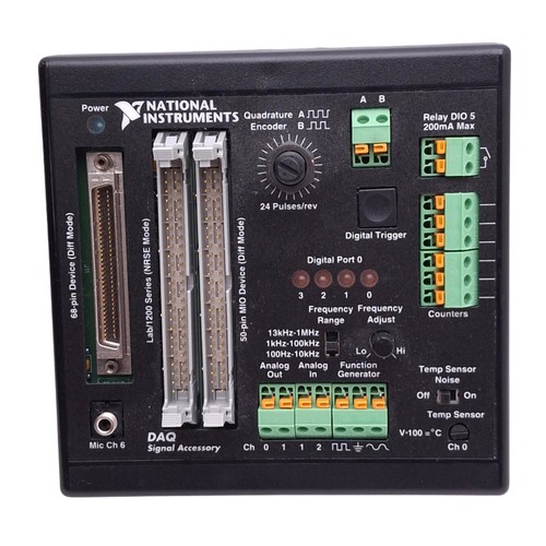 National Instruments 183554C-01 DAQ Signal Accessory, 24 pulse/rev, 50-pin MIO - Picture 3 of 5