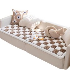 Super Soft Plush Sofa Towel Thickened Warm Cloth Towel Sofa Cover 210cm 