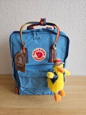 Fjällraven Kanken Rucksack Air Blue Rainbow Pattern 16L neu