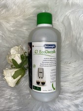 Delonghi 5513296041 Espresso Machine Coffee Descaling Fluid 500ml EcoDecalk LARG