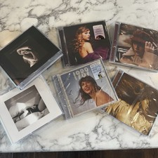 Taylor Swift CD Lot 6 Albums Taylor s Version TTPD Black Dog Manuscript 4 Sealed