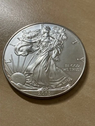 United States Mint 2013 American Eagle BU 1 oz Silver Coin