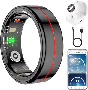 Smart Health Ring HRV Sleep Monitor Fitness Tracker Waterproof For iOS&Android