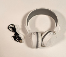 JLab Neon Bluetooth On Ear Wireless Headphones WhiteFolding