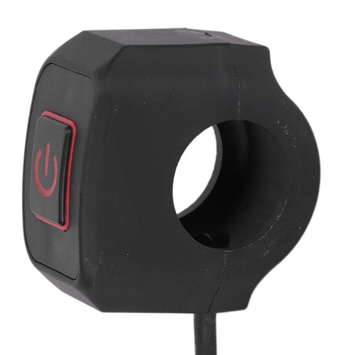 Red 22mm Motorcycle Handlebar Switch Control Button Waterproof Universal Fo - Picture 24 of 24