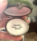 Limoges Peint Main Trinket Box Green Frog Rochard Porcelain Adorable — photo 4