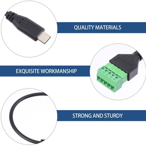 -C-Adapterkabel USB-Schraubklemmen-Anschlusskabel USB-C-Schnellladekabel - Bild 9 von 12