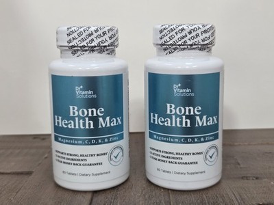 TWO PACK- Dr VITAMIN SOLUTIONS Bone Health Max - Advanced Calcium & Magnesium