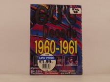 VARIOUS ARTISTS 60'S DECADE 1960 - 1961 2 CASSETTE SET  A1 20 Track Audio Ca