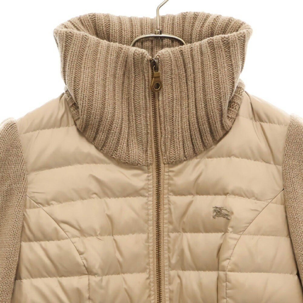 BURBERRY BLUE LABEL ダウンベスト 38 BURBERRY BLUE LABEL - 美品バーバリーブルーレーベル高級リアル